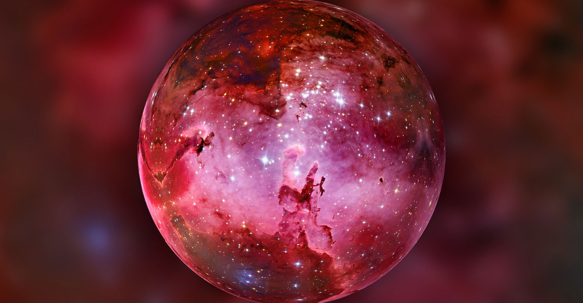 Cosmic Nebula Celestial Orb